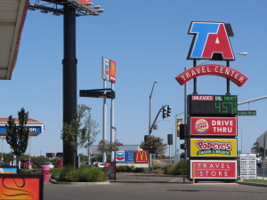 Look for a Travel America Travel Center