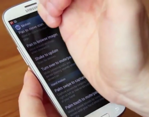 take a screenshot on the Samsung Galaxy S III