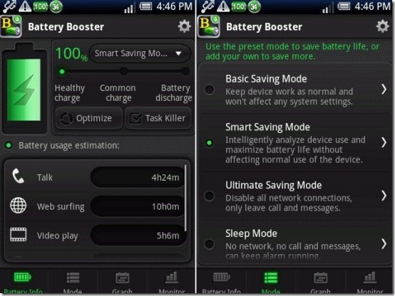 Battery Booster Android Application