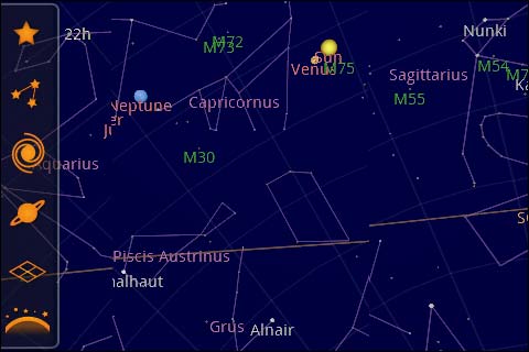 google sky map android app