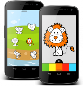 samo coloring for kids android app