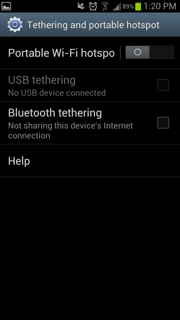 How to use your Android as a portable Wi-Fi hotspot