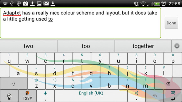 Best Android Keyboard Apps-Adaptxt Keyboard App