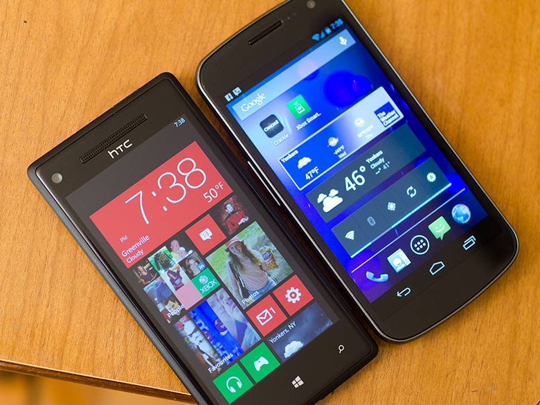 Android 4.2 versus Windows Phone 8
