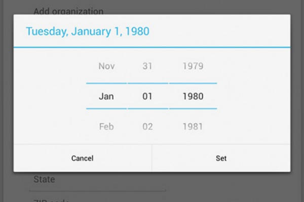 Android People App now has December thanks to Android 4.2.1 Update