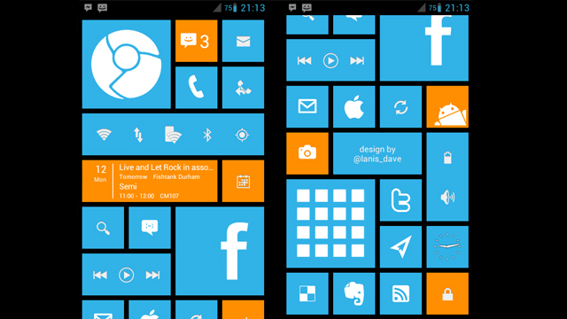How to add Windows 8-style tiles to your Android