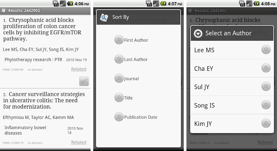 pubmed android app