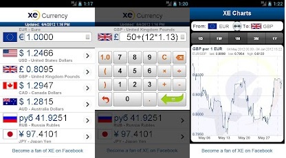 xe currency android