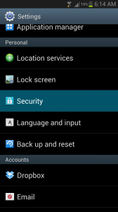 How to encrypt your Android on 4.2 Jelly Bean