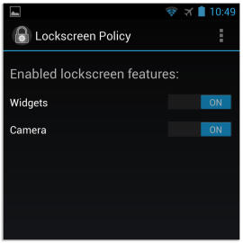 Add widgets to your lock screen