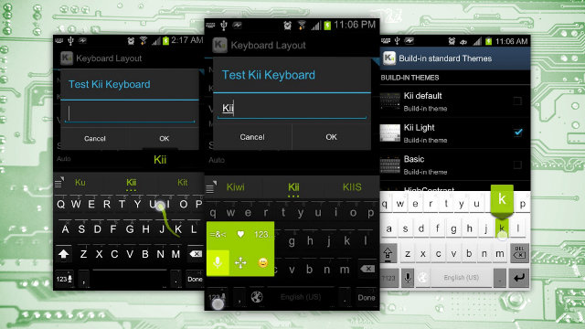 Android Kii Keyboard