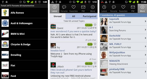 Tapatalk HD Beta Released for Android