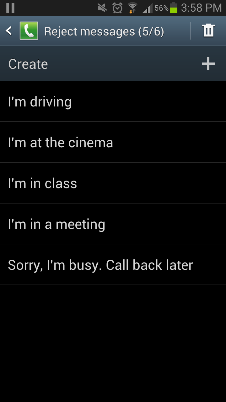 android-reject-call-texts