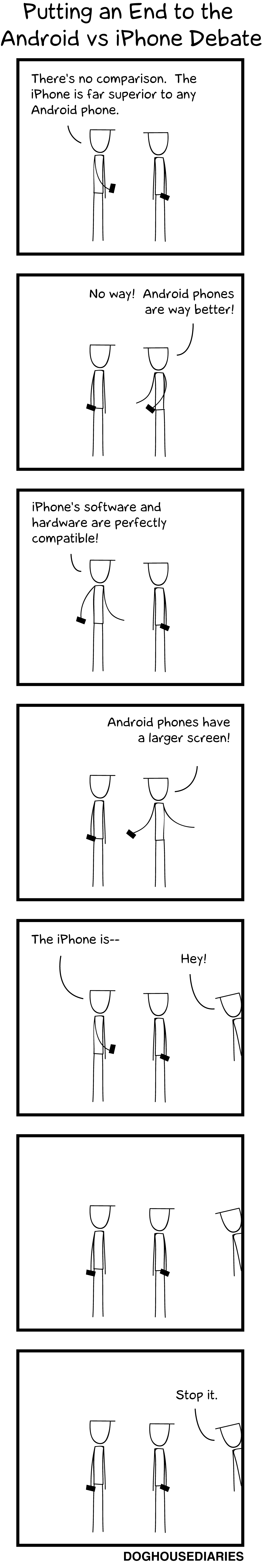  iPhone vs Android Debate
