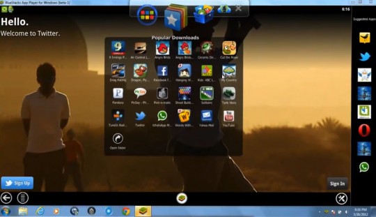 bluestacks android emulator for windows xp