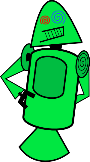 Android Mascot green