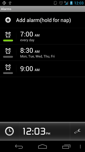 alarm clock plus android