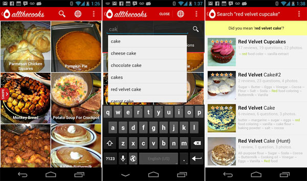 android-recipe-search