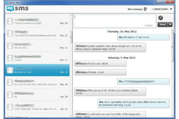 Text Friends from your PC Using an Android App Called MySMS