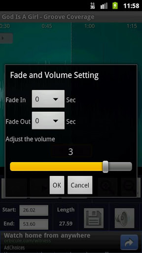 ringtone maker settings