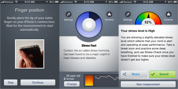 Monitor Your Heart Rate and Stress Levels Using Your Android Device