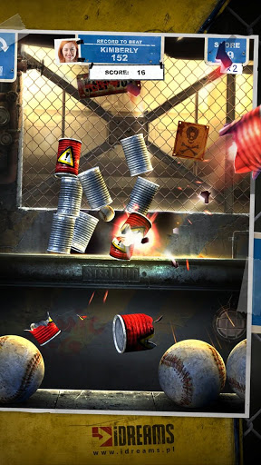 Can Knockdown 3 explosive ball