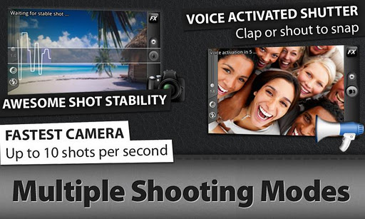 camera zoom fx modes