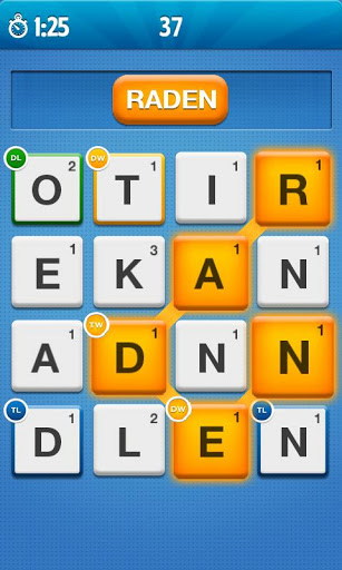 ruzzle gameplay