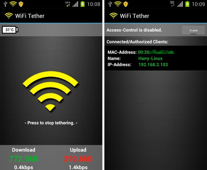 WiFi Tether App for Rooted Android Receives First Update in a Year; Adds S4 Support