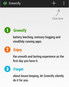 Greenify android app for rooted devices