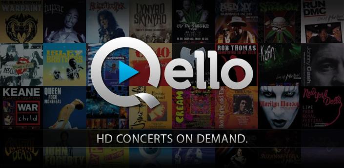 Stream Concerts & HD Music Videos with Qello