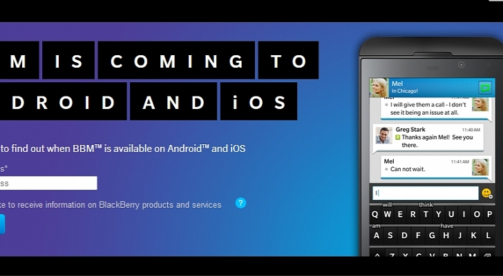 How to Sign Up for BBM for Android