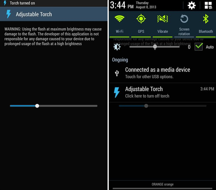 android torch