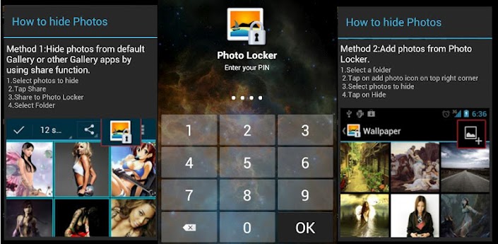 photo locker android