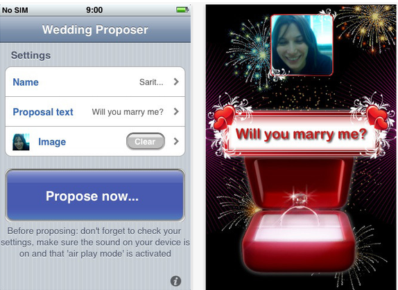 will you marry me app