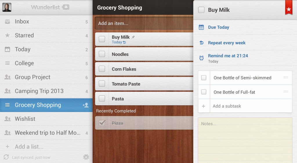 Get Your Daily Chores On Track With Wunderlist