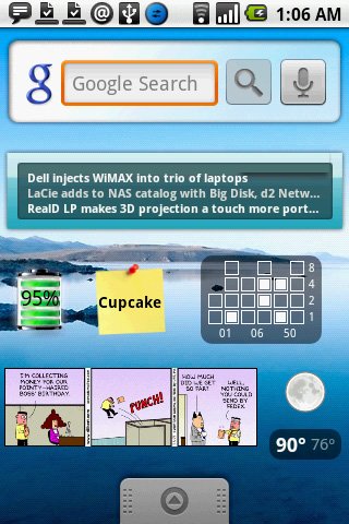 android-cupcake-widgets