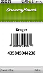 grocery smart scan