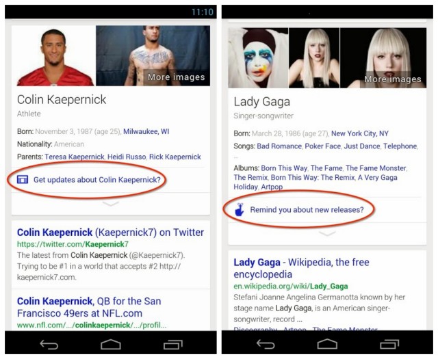 How to Use Google Now to Get Updates on your Favorite Celebrity