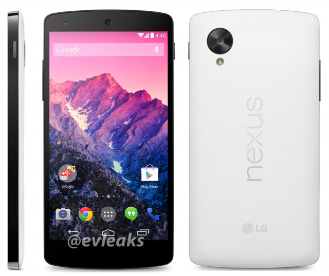 This is What a White Nexus 5 Will Look Like