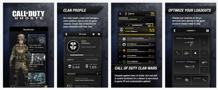 call of duty ghosts app
