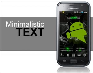 Spruce Up Your Android Homescreens With Minimalistic Text