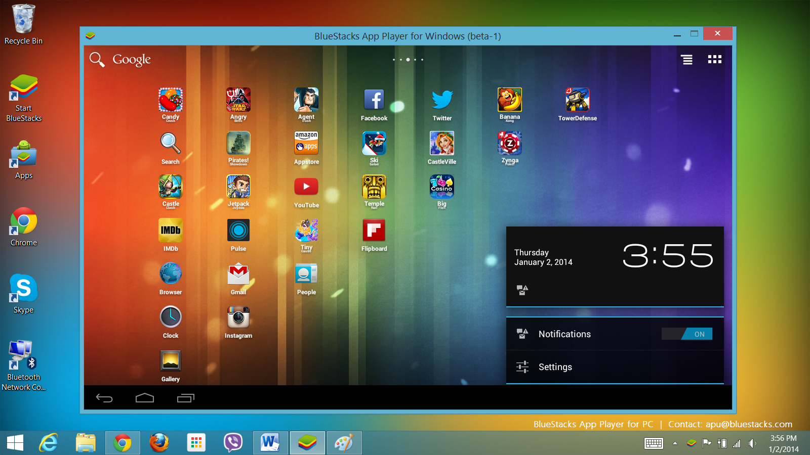 download emulator bluestacks pc