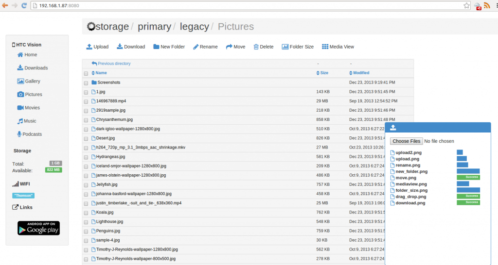 How to Manage your Android’s Internal Storage Over Wi-Fi