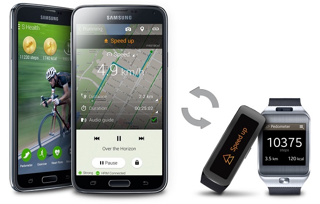 galaxy s5 fitness