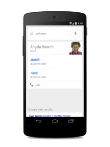 Google Voice Search Now Responds According to Your Relationship With Contacts