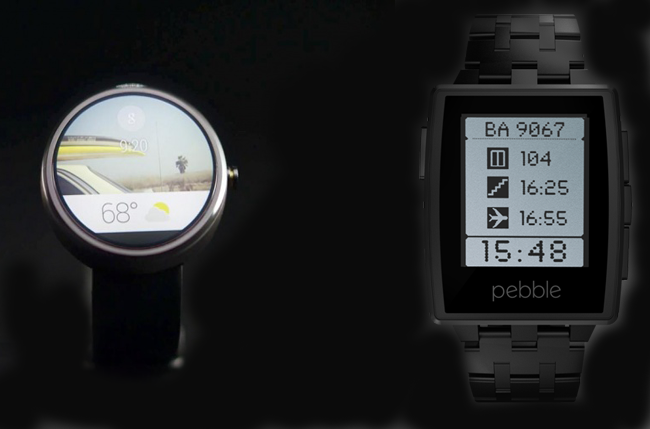 Pebble vs. Android Wear: A Comparison Report