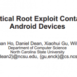 University Researchers Create Tool Which Prevents Android Root Exploit Malware