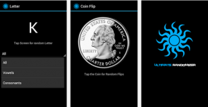 コイン投げをシミュレートし、数字と文字をランダム化する究極のランダマイザー アプリ