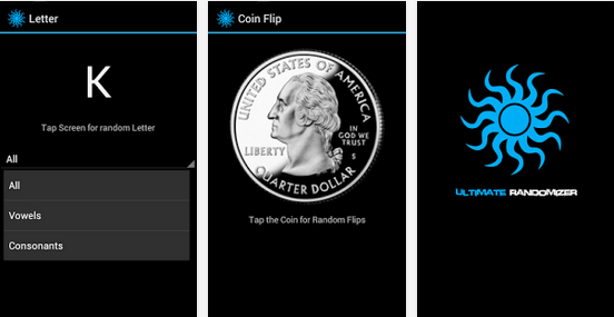 Ultimate Randomizer App Simulates Coin Flips and Randomizes Numbers and Letters